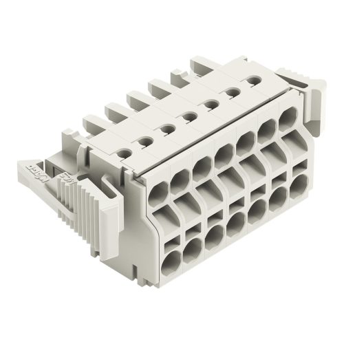 WAGO 721-2107/037-000 2-Conductor female Connector with locking levers 7-pole
