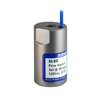 Malema M-55-A11-10-001 Fix Set Point Flow Switch 1/8" FNPT 120V/0.1A