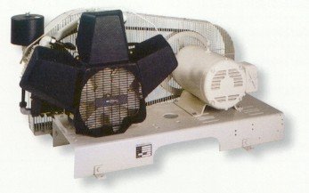 Powerex OBS0507 Oil-Less Reciprocating Basemount Air Compressor OBS Simplex