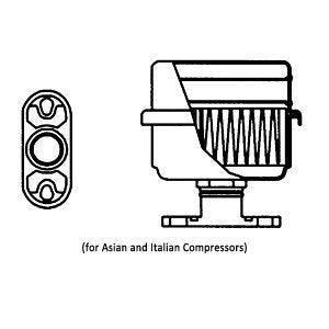 Solberg AD-IMC6/10 Adapter Kits (for compressors)