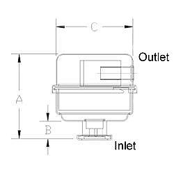 Solberg EFS-11-100/2 filter silencer diagram