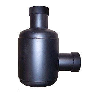 Solberg SNL259 SNL-Series Snubber Discharge 2.5" Slip Fit Tube Precleaner