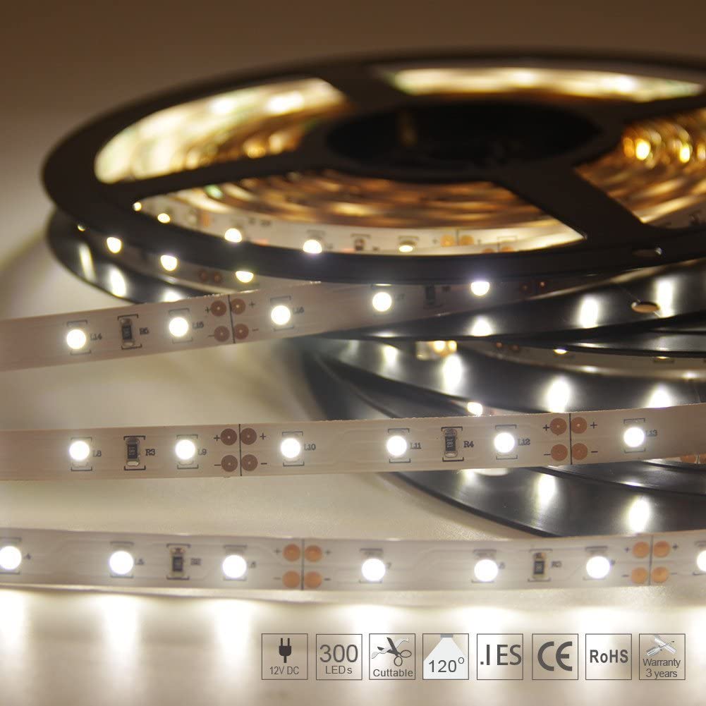 Kinequip 49000005 Flexible 5 Meter Reel White LED Lights