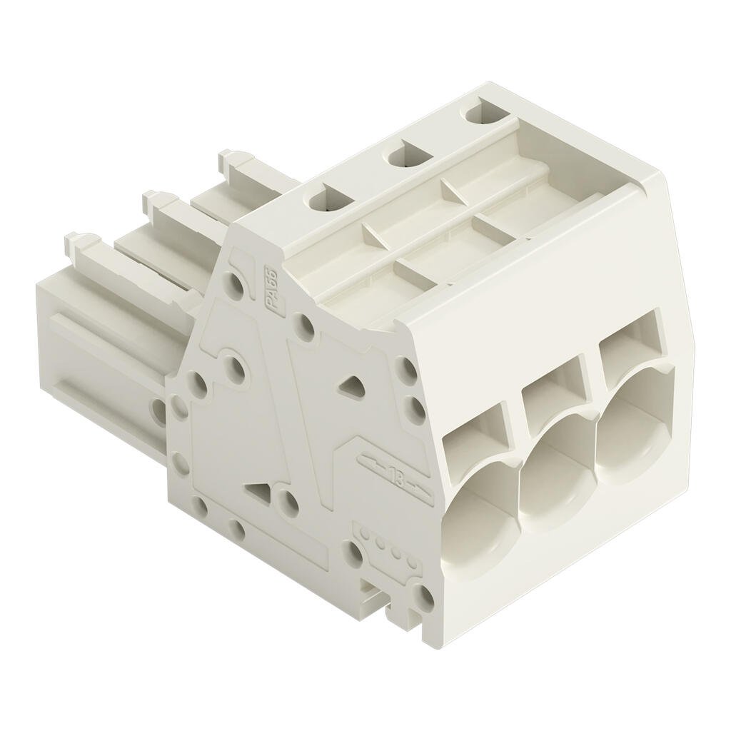WAGO 831-3103 3-Pole Female Connector