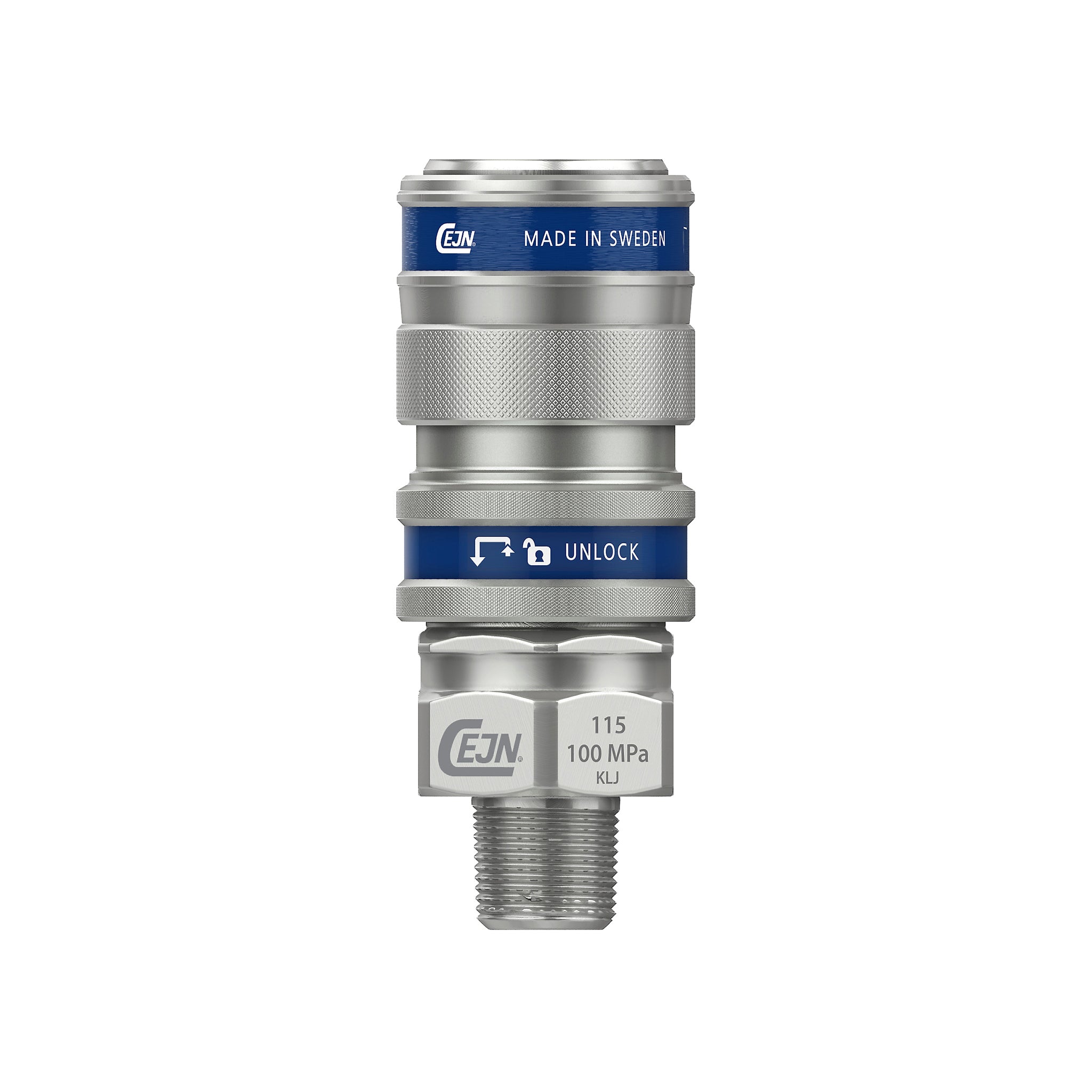 Cejn 10-117-1454 Series 117 Coupling NPT 3/8", 100 MPa Male