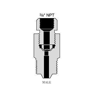 HiP 15-61NMC Safety Head Male Inlet NPT