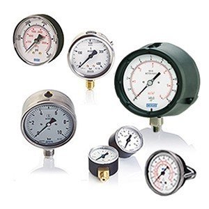 Wika 8736480 2.5" 111.10 3000PSI DOM/KPA Bourdon Tube Pressure Gauge Dry Brass