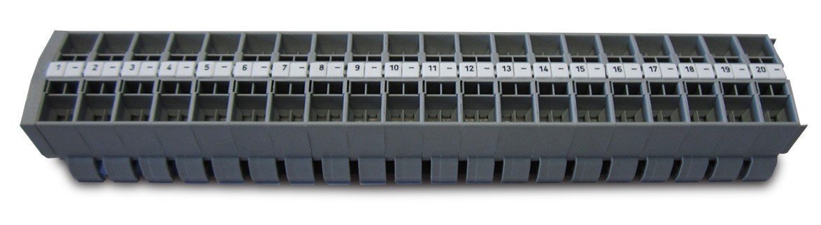 Kinequip WT-264-20AN 20 Position 264 with end cap and labels