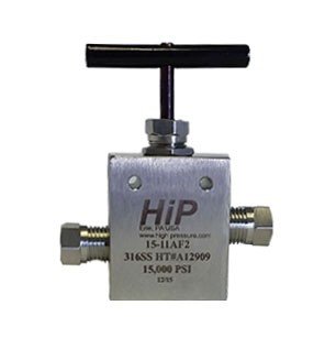 HiP 40-11HF9 2-Way Straight High Pressure Coned and Threaded Valve