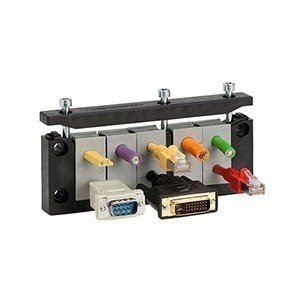 Icotek KEL-ER24|4V2A Split Cable Entry Frame Black
