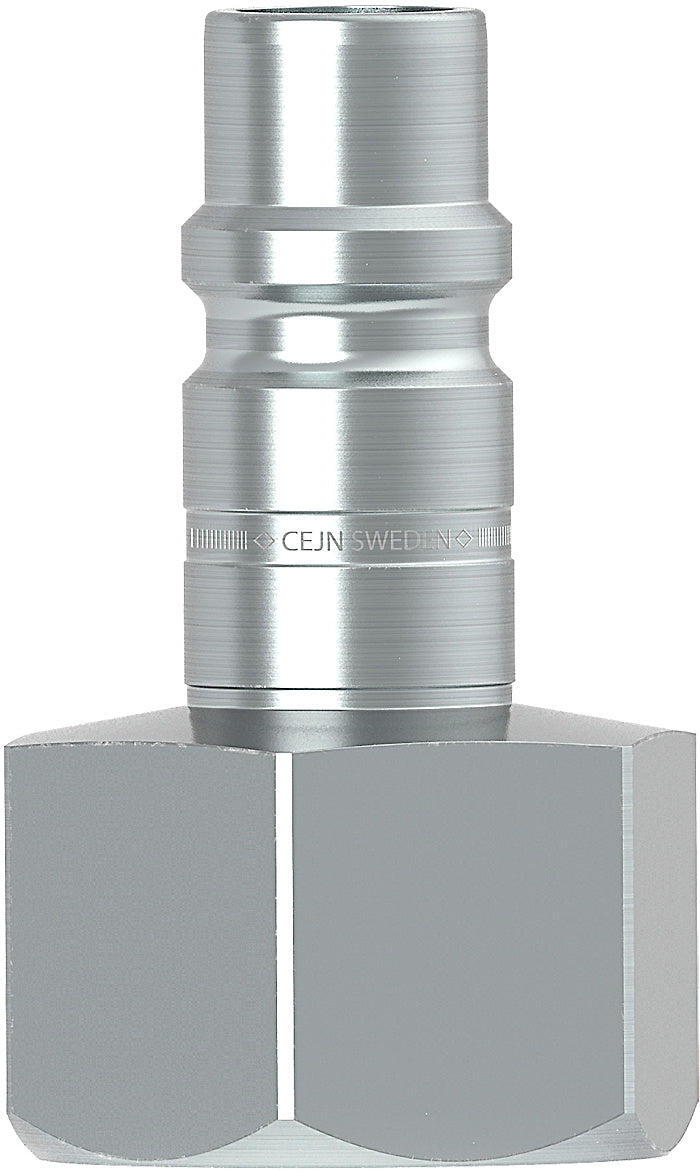 CEJN 10-358-6251 | Male Nipple Coupling with Valve, G 1/8"