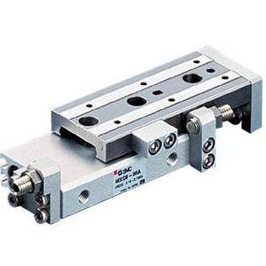 SMC MXQ12-10C | Cylinder Slide Table Stroke Adj