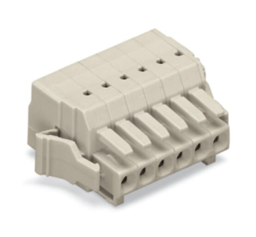 WAGO 2734-102 Female Connector at Kinequip - back view