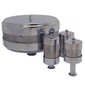 Solberg EF-FG24-KF40 EF-Series Compact 40" ISO Flange Oil Mist Exhaust Filter