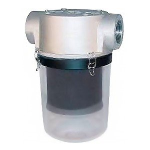 Solberg ST-234P-400C ST-Series See-Through Compact 4" Inlet Vacuum Pump Filter