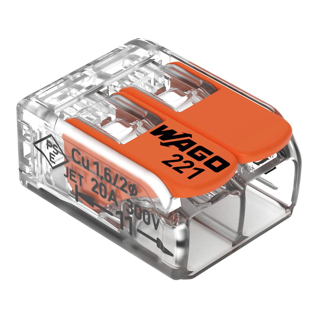 Wago 221-412/K194-4+ COMPACT splicing connector