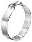 Oetiker 15500016 | 1-Ear Clamps with Mechanical Interlock 24-27.1mm (100 per bag)