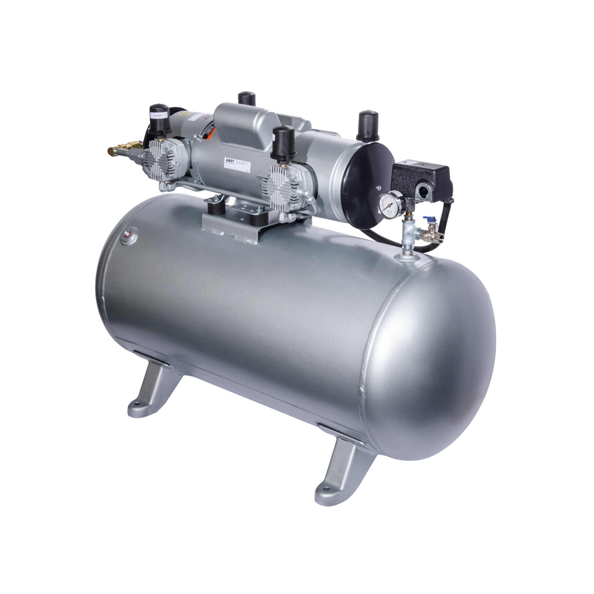GAST Piston Pump Tank | 7LDE-46T-M750X