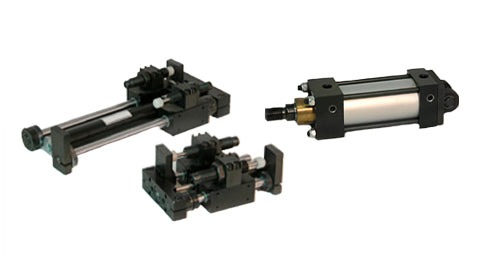 Flairline tie rod cylinder and power slides group