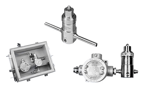 GO Regulator steam heated and electrically heated vaporizing regulators group