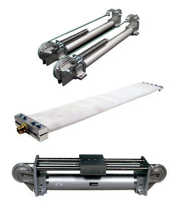 Greenco rodless cylinders Cable-Trol Trac-Trol and Powr-Tube group