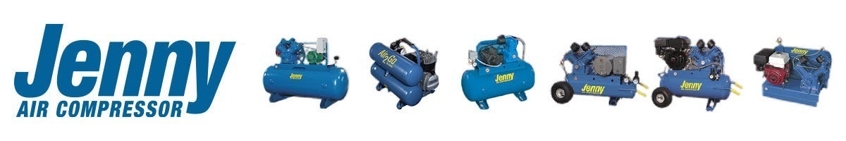Jenny Air Compressors portable and industrial stationary compressors group