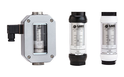 Lake Monitors flow meters and transmitter group