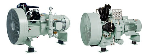 Sauer WP45L and WP4331 air cooled compressors