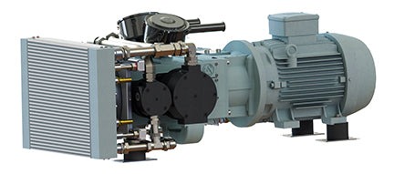 Sauer WP101LON harmattan oil free compressor