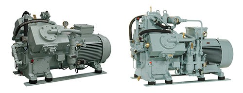 Sauer WP3100 and WP100 water cooled compressors