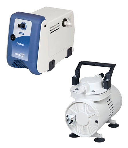 Welch Vacuum 2019 and 2014 diaphragm pumps