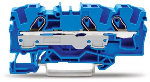 WAGO 2006-1304 Feedthrough Terminal Block, blue