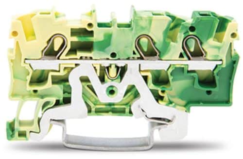 WAGO 2004-1307 3-Conductor Ground Terminal Block