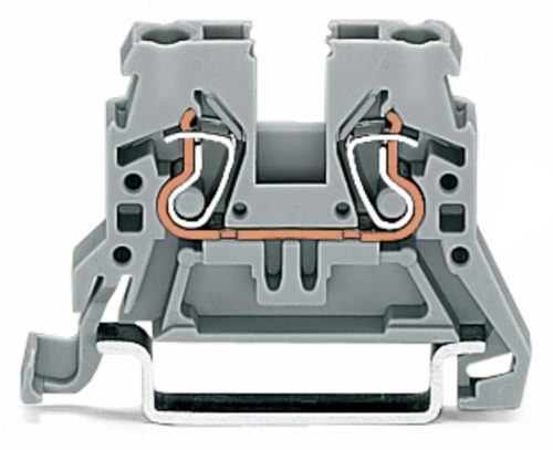 Wago 870-901 | TERMINAL BLOCK SPRING CLAMP, 28-12AWG 20/5AMP 2/C 5MM, GRAY