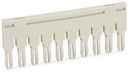 Wago 870-410 Push-in type jumper bar; insulated