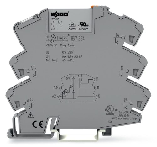 WAGO 857-354 Relay Module 24V