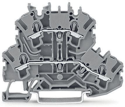 Wago 2002-2201 | DOUBLE DECK TERMINAL BLOCK, 22-12AWG