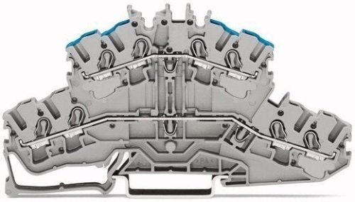 Wago 2002-2403 | 4-Conductor double deck Terminal Block