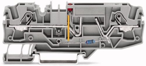 WAGO 2006-1681/1000-429 2-Conductor Fuse Terminal Block 