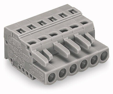 WAGO 231-124/026-000 1-Conductor Female Plug