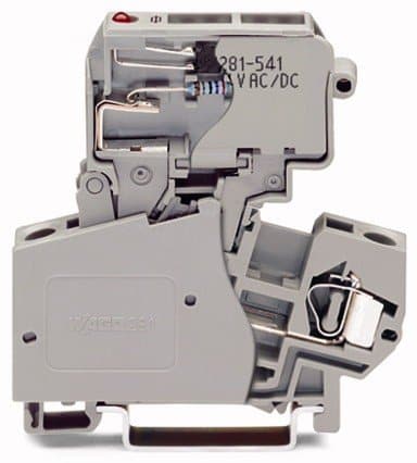Wago 281-623/281-541 | Fuse Disconnect Terminal Block with pivoting Fuse holder