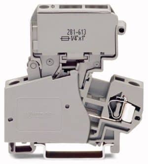 WAGO 281-623 2-Conductor Fuse Terminal Block