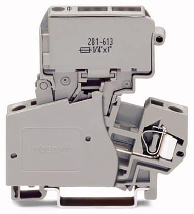 WAGO 281-623 2-Conductor Fuse Terminal Block