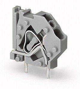 Wago 745-801 Modular PCB Terminal Block 2 solder Pins/pole 1-pole