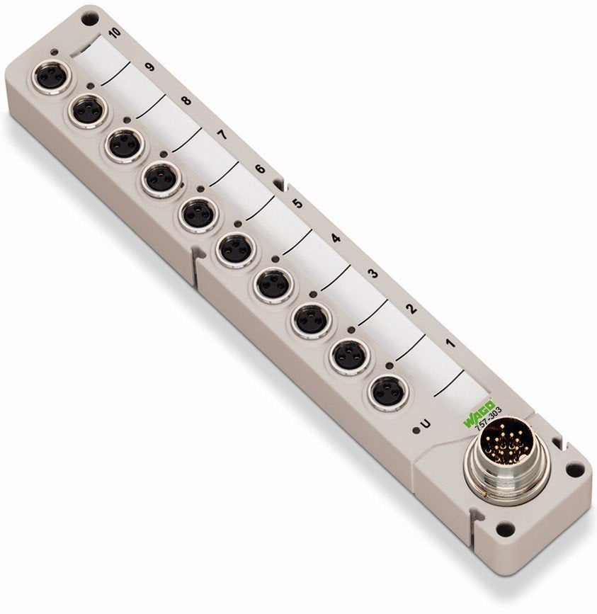 WAGO 757-383 M8 Sensor/Actuator Box