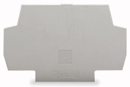 Wago 859-525 End with Intermediate Plate 1 mm Thick