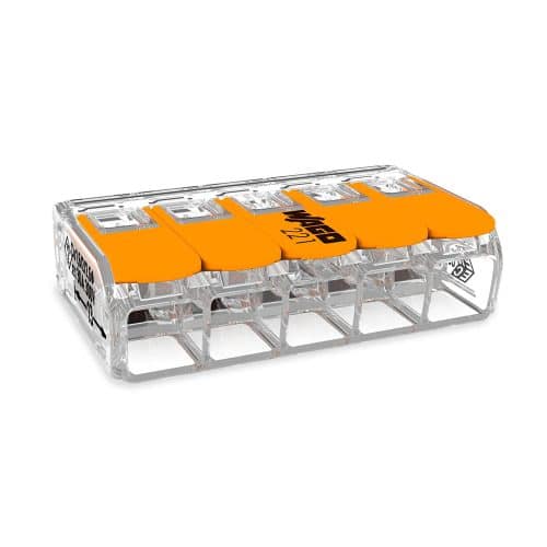 WAGO 221-615 Compact Splicing Connector (15 Pack)