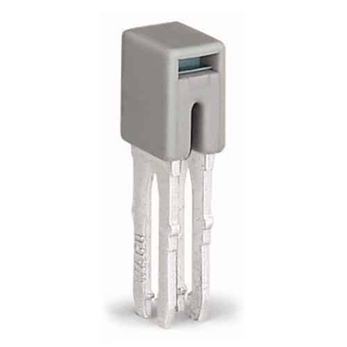 Wago 280-402 | TERMINAL BLOCK JUMPER, 2 POSITION 5MM, GREY