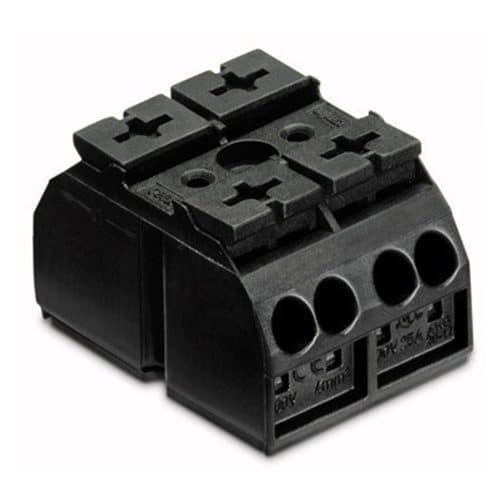 WAGO 862-552 4-Conductor Chassis-Mount Terminal Strip