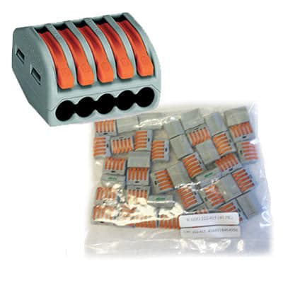 WAGO 222-415 2-Conductor Splicing Connector (40pk)